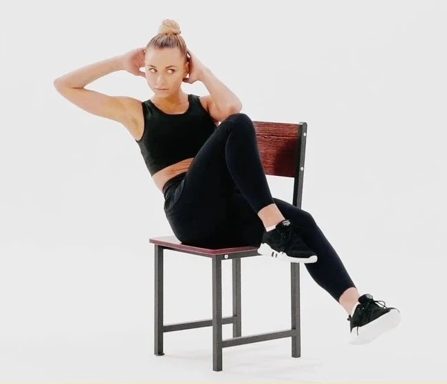 Seated Bicycle Crunches Seated_Bicycle_Crunches